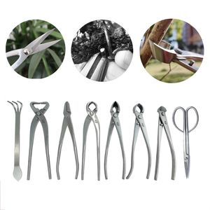 Strumenti per potatura Utensile da taglio professionale per bonsai in acciaio inossidabile Cesoia per piante Forbici per alberi Tagliafili per giardino 231219