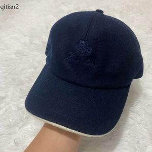 Loro Piana Herrkvinnor Caps Fashion Baseball Cap Cotton Cashmere Monterad Summer Snapback Embroidery Beach Hats