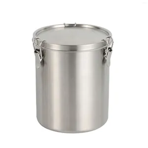 Storage Bottles Kitchen Food Container Stainless Steel Tanks Sealed Canister Airtight And Rust Proof 520/1000/1600/2500ml Capacity