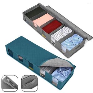 Storage Bags Dust Proof Partition Bag Non-woven Fabric Bed Bottom Box Household Clothes Sorting