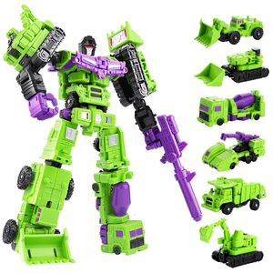 Transformation Toys Robots Transformation Mini dewastator Figura 231219