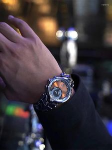 Наручные часы 2023 Мужские часы Продукты Стиль Y2k Кварцевые Ниши Личность Ограниченная серия Мода Модно Высококачественный