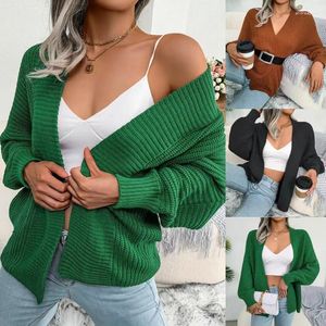 Women's Knits Women Casual Off Shoulder Long Sleeve Knitted Sweater Dress Autumn Winter 2013 Clothes Without The Belt Cardigan