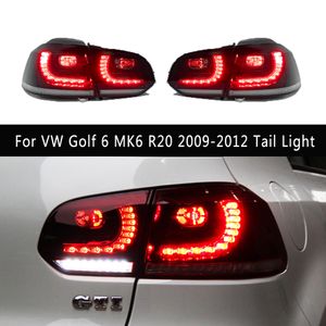 VW Golf için 6 Mk6 R20 09-12 Araba LED KAYA IŞIK MONTAJ DINAMİM SALECİ Sinyal Göstergesi Fren Ters Parkı Arka Lamba Çalışma