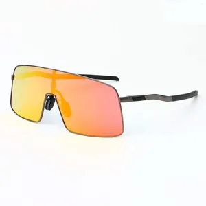 Óculos de sol Ciclismo Bike Polarized Men Women metal Googles