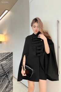 1215 XL 2024 Milan Runway Coat Spring Brand samma stil Coat Crew Neck Högkvalitativ långärmad kvinnkläder 20237334