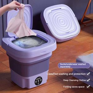 Mini Washing Machines Portable Washing Machine 2023 Foldable Washing Machine Underwear Sock Cleaner with Spin Dryer Travel Automatic Mini Centrifugal