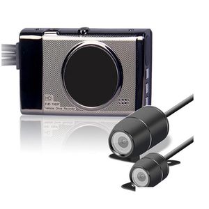 Accessori per veicoli 3.0 Tft Dual Lens Telecamera per motocicletta Hd 720P Dvr Videoregistratore Dash motore impermeabile con videocamera vista posteriore Dro Dhcbh