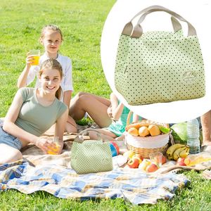 Yemek takımı portatif öğle yemeği çantaları çocuklar için kızlar yalıtılmış kutular serin kap tote çanta piknik kadınlar
