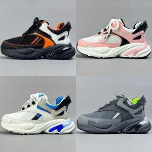 Småbarn sneakers ozmorph barn designer v1 skor småbarn barn pojkar flickor vintage låg löpande tränare sport ungdom barn sko svart orange rosa grå s v5dk#