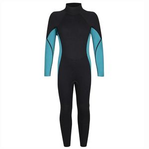 Roupa de banho térmica de neoprene 3mm, roupa de mergulho completa para crianças, jovens, surf, mergulho subaquático, conjunto de mergulho livre