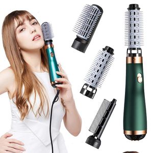 Curling Irons Curling Irons Hair Dryer Brush Allinone Air For Drying Straightening Volumizer Blow Styler 221119 Drop Delivery Hair Pro Dhz3A