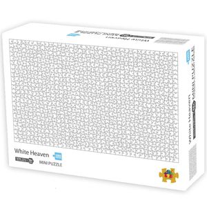 Puzzle 3D colorati 1000 pezzi puzzle bianco cielo nero mini giocattolo con le dita gioco cerebrale regalo divertente per bambini adolescenti disegno fai da te 231219