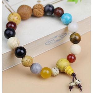 Charm-Armbänder Y4QE 18 Perlen für Damen Herren, modisch, Gebetsarmreif, religiös