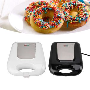 Ekmek Yapımcıları Donut Makin Machine 1400W US Fiş 110V 16 Donuts Sopa Mini Krep Kahvaltı Atıştırmalıkları Tatlıları