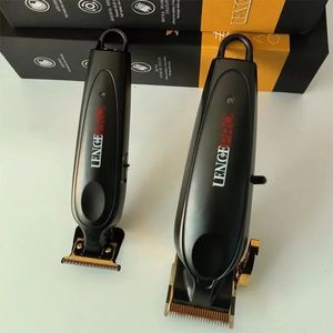 Spor Araba Tasarımı Lence Pro Allmetal Profesyonel Elektrikli Clipper 6800RPM7200RPM Fırçasız motor yüksek kaliteli saç düzeltici 231220