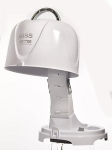 KISS USA Salon Professional Bonnet Keramik Tragbarer Haartrockner 1875 Watt Weiß 231220