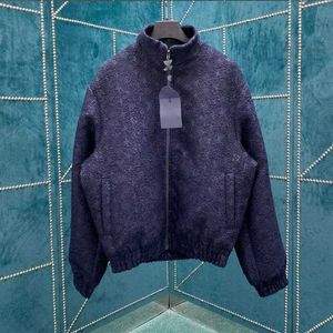 Giacche da uomo Designer Cappotto invernale in cashmere Giacca con cerniera da uomo Giacca di design di lusso classica 1V giacca a vento ricamata uomo donna cardigan cappotti LCFQ