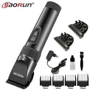 Super Quiet Professional Rechargeable Hair Trimmer Styling Tools Sets Clippers Cutting Machine 2000mA Lithium Battery 231220