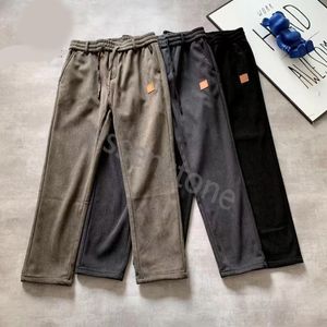 Pantaloni invernali caldi Toppe distintive Pantaloni sportivi da uomo Stilista Pantaloni da jogger Pantaloni cargo Cerniera Pantaloni sportivi lunghi 4Homme Abbigliamento pantaloni carhart