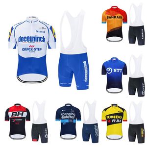 Team 2021 Mens Cycling Jersey Set Summer Mountain Bike Clothing Pro Bicycle Cycling Jersey Sportswear Suit Maillot Ropa ciclismo190u