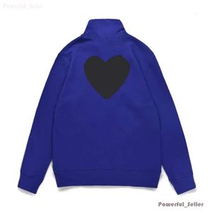 Projektant CDGS Women Red Heart Commes CDG Hoodie Eye popularna gwiazda marki ta sama bawełniana duża kręgle sport