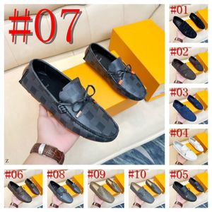 40Modello Mocassini Designer Uomo Scarpe da festa Scarpe da guida classiche Taglia grande 46 Scarpe eleganti fatte a mano da uomo Mocassini slip on Scarpe da sposa Taglia uomo 38-46