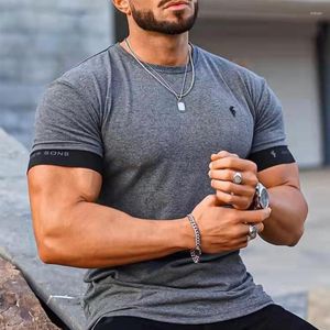 Men's T Shirts Moisure Moisture Wicking Crew Neck Sports T-Shirt Round Exercise