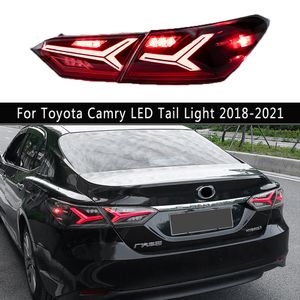 Per Toyota Camry Fanale posteriore a LED 18-21 Freno Retromarcia Parcheggio Corsa e Jogging Luci per auto Streamer Dinamico Indicatore di direzione Lampada posteriore