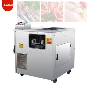 Full Automatic Oblique Fish Slicing Machine Commercial Pickled Chinese Cabbage Boiled Fish Black Fish Slicer