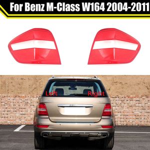 Para Benz M-Class W164 2004-2011 Luzes de freio da luz traseira de carro Reposição automática tampa traseira da casca traseira Máscara de máscara