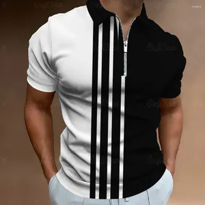 Men's Polos Clothing Male Polo Shirt Spring And Autumn Traveling Beach Business Office Party Things With Luxury M