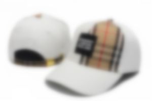 Fashion New designer hat classic plaid Baseball cap for men high end luxury cap retro plaid letter Sun hat Bucket hat M-23