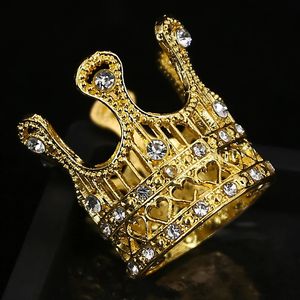 Zincirler Metal Küçük Taç Çocuklar için Balo Doğum Günü Kraliyet Diadem Kız Tiaras ve Taç Takı Partisi Küçük Kek Dekorasyonu 231219