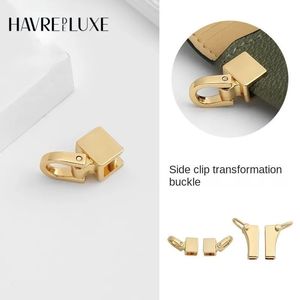 Taschenteile Zubehör Punchfree Transformation Seitenclip Metall nicht verblassende Kupplung DIY Hardware Hängende Ketten Clipped Button Single Kaufen Sie 231219