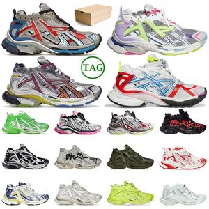 Designer Donna Uomo Scarpe eleganti Donna Runner 7.0 Tracks Trasmetti senso retrò nero Scarpe da ginnastica decostruzione Scarpe da ginnastica sportive da uomo taglia 35-46