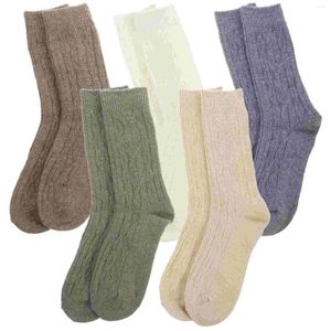 Frauen Socken 5 Paare Frauenstrümpfe Slipper Damen Kleid kurz atmungsaktiv