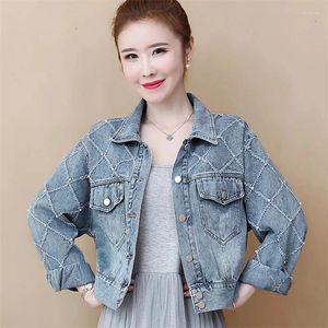 Women's Jackets Spring Autumn Denim Jacket Women Fashion 2023 Loose Korean Short Casual Jeans Female Cowboy Outwear Overcoat Tops