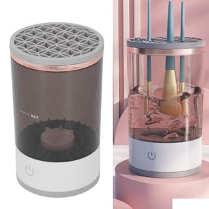 Makeup Tools Electric Cosmetic Matic Spinner Brush Cleaner Hine 231020 Drop Delivery Health Beauty DH2MV