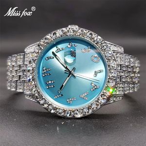 Zegarwnerzy renogio feminino missfox elegancka luksusowa marka mody zegarki kalendarzowe wodoodporne damskie zegarek świąteczny dla dziewczyny 231220