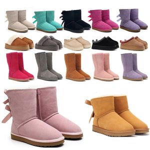 UG -Stiefel Australien Tasman Slipper Designer Winterstiefel Stiefel Schneestiefel Ultra Mini Boots Australien Plattform Stiefel Herren Stiefel Frauen Knie High Stiefel Stiefel mit Box