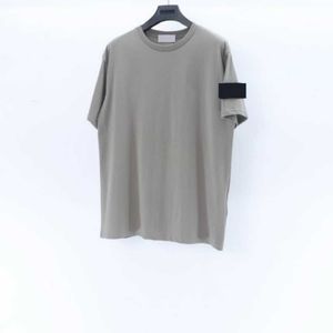 Stones Island T Shirt Summer Menswear Breathable Loose Letter Print Lovers Street Fashion Varsity fashion 100% cotton T-shirt yy21