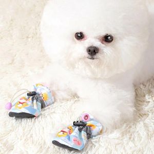 Dog Apparel Shoes For Traction Non-slip Boots Anti-slip Pet With Soft Lining Windproof Design Small Outdoor