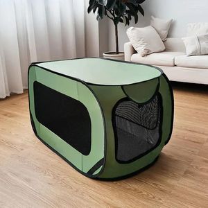 Porta-cachorro Oxford Pano Pet Outdoor Cat Tenda Assento de carro Acessórios para gaiola à prova d'água