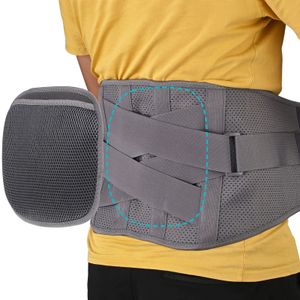 Back Massager Decompression Lumbar Back Belt Waist Band Lower Back Support Brace Disc Protrude Spine Orthopedic Pain Relief Self-Heatin 231220