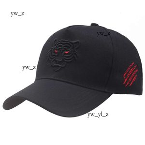 Kenzo Hat Wild Fishing Hat Kenzo Tiger Head Brodered Hat Men's High Top Baseball Hat Fashionable Big Head Circumferial Duck Tongue Hat Climbing Rock Hat