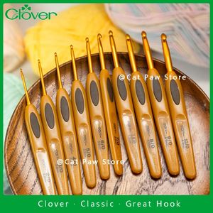 1 -stycken Clover Knitting Hooks Original Clover Crochet Hook Needles With Stick Noedles Stick PRO KNIT HOOK 231220