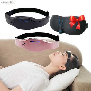 Electric massagers Electric Headache Migraine Relief Head Massager Insomnia Pulse Therapy Release Stress Sleep Monitor Relax Health Care Eye MaskL231220