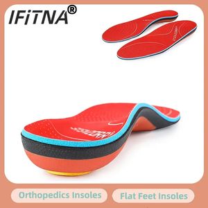 Peças de sapato Acessórios Fascite Plantar Ortopédica Esporte Palmilha Homens Mulheres Sneaker Pés Planos Alto Arco Suporte Ortic Palmilhas Plantillas Insert Sole 231219