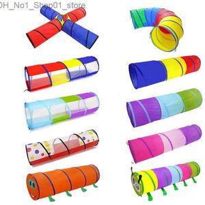 Toy Tents Kids Toys Crawling Tunnel Portable Children Outdoor Indoor Toy Tube Child Play Crawling Games Boys Girls Xmas Birthday Gift Q231220